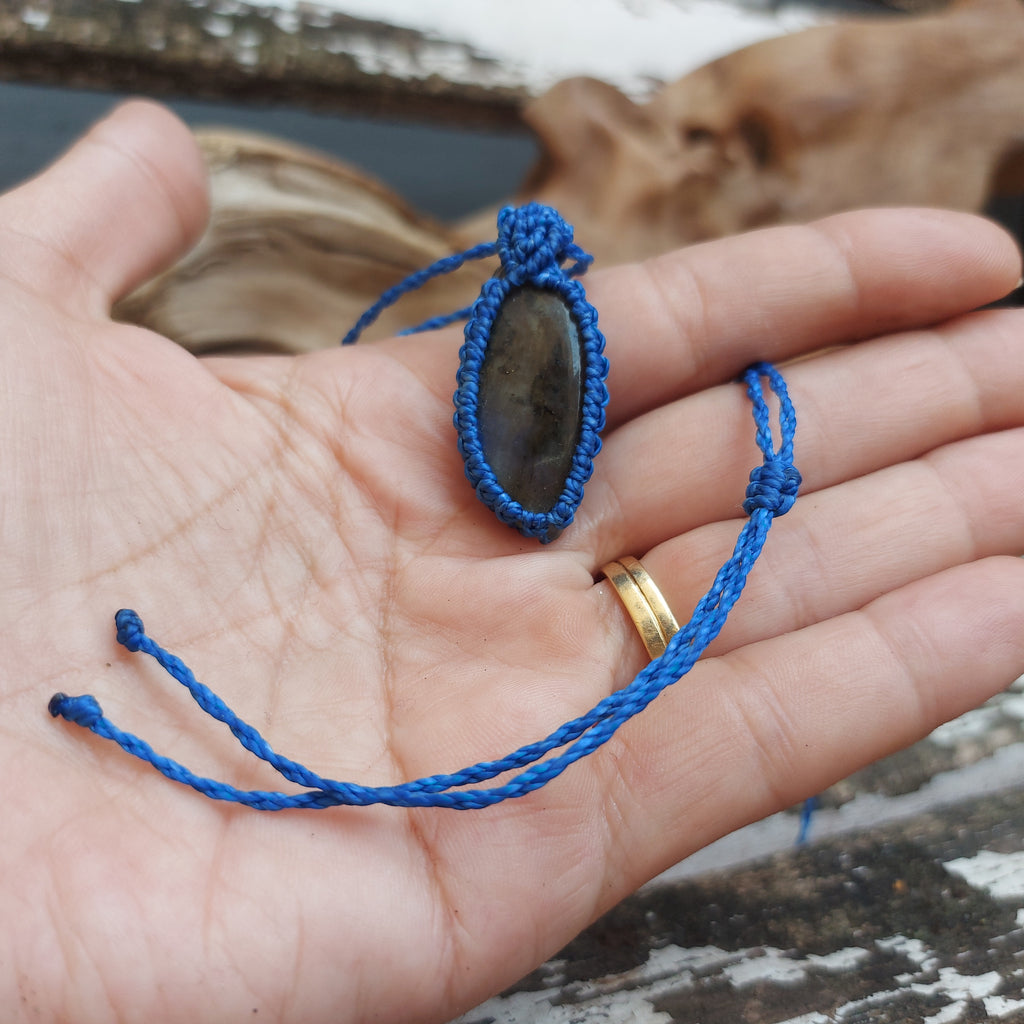 Colgante con Labradorita