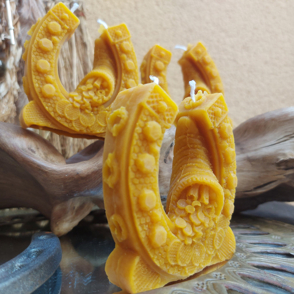 🧲 Herradura en Cera de Abeja