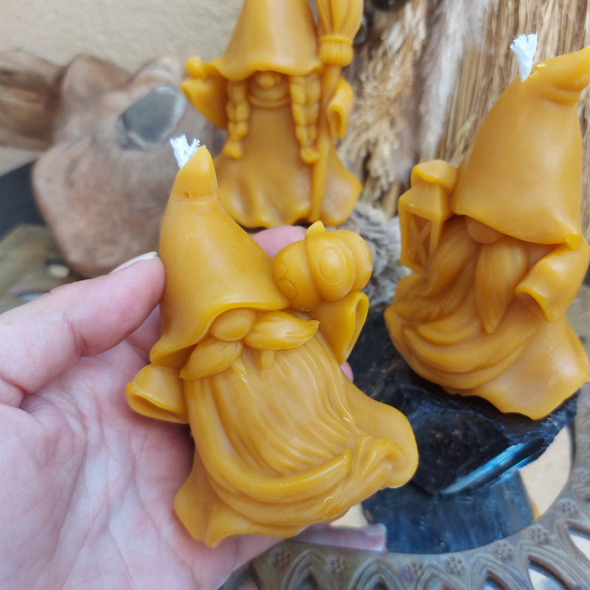 🧙‍♂️ Gnomo en cera de Abeja